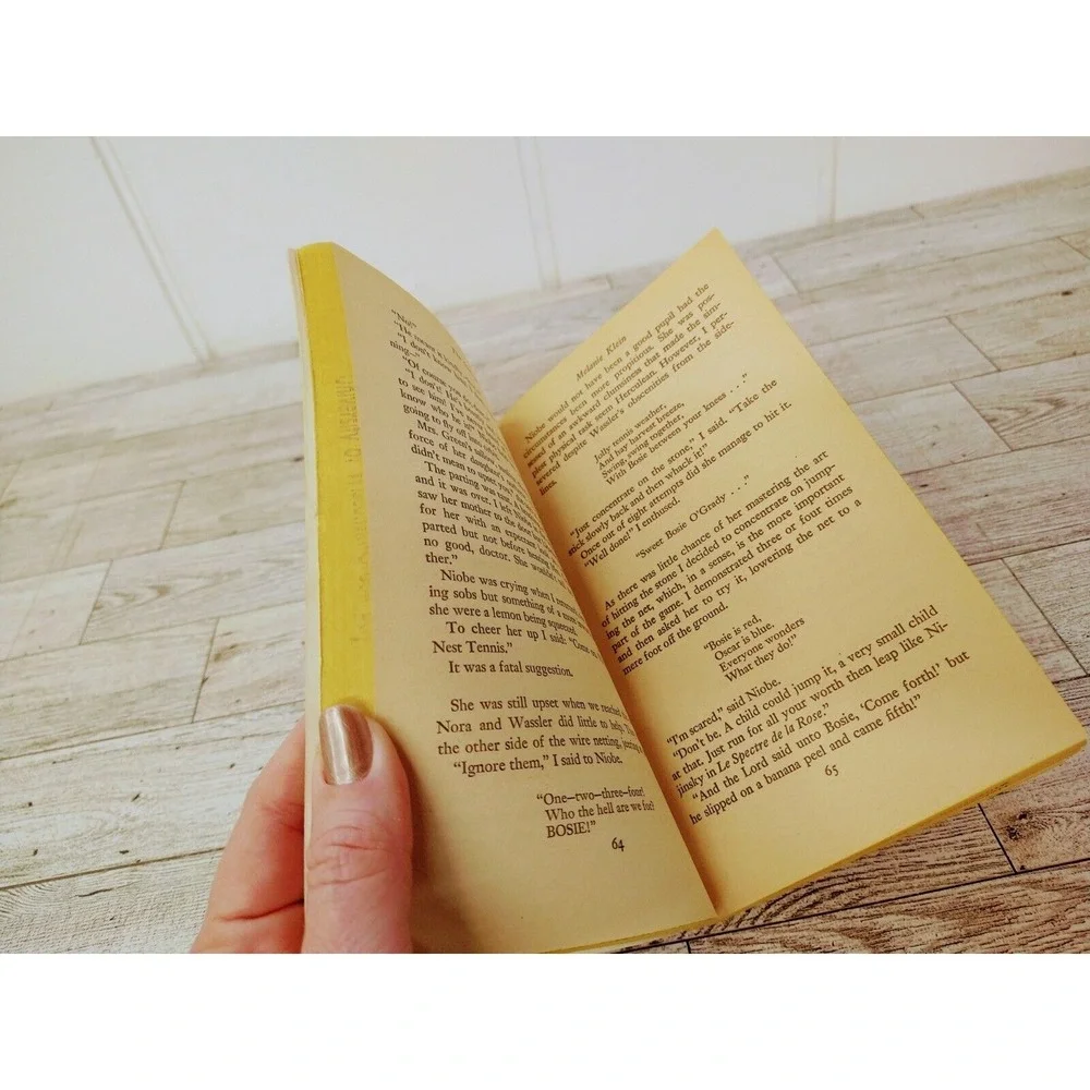 Girl in Melanie Klein Ronald Harwood 1970 Vtg Ex‑Lib Psychological Fiction‎ PB
